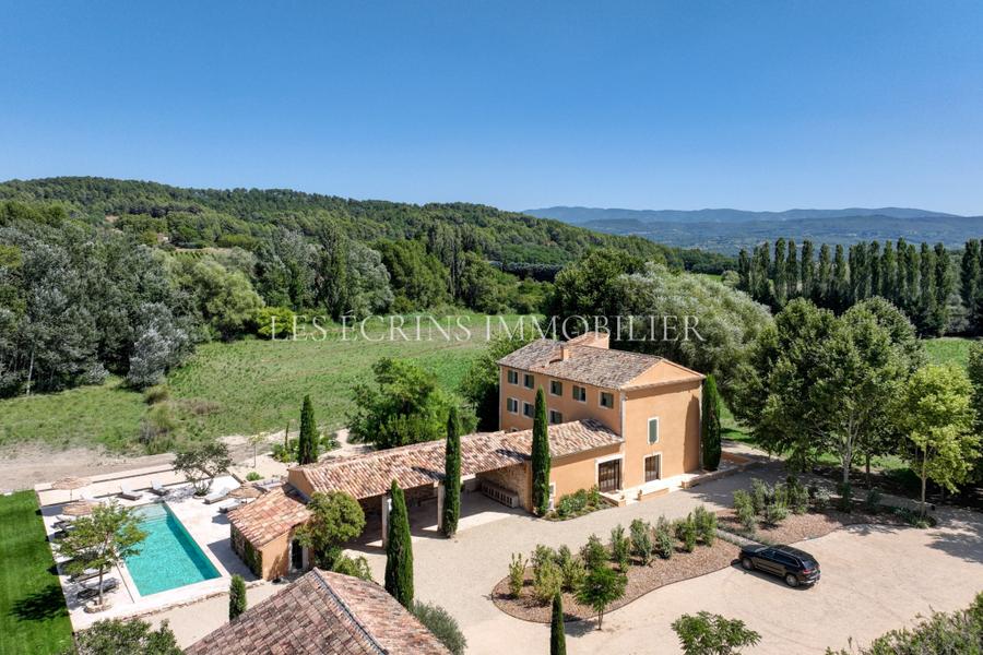 Bastide du XIXe entièrement rénovée à Roussillon — bien en vente Agence Les Écrins